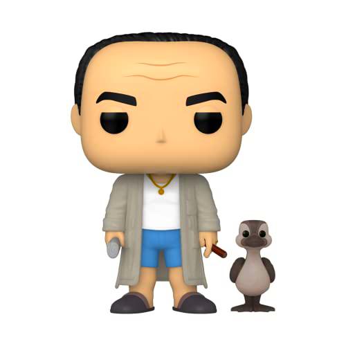 Funko 60118 Pop &amp; Buddy: The Sopranos- Tony in Robe w/Duck