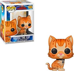 Funko - Pop! Marvel: Captain Marvel - Goose The Cat Figura Coleccionable