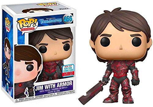 Funko 23722 Trollhunters-Jim with Armor Nycc 2017 Convention Figurina