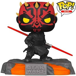 Star Wars - Red Saber Series: Darth Maul Glow Deluxe Pop! Vinilo