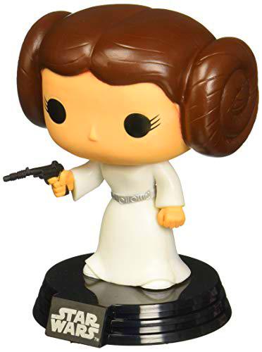 Funko - POP! Bobble Colección Star Wars - Figura Princesa Leia (2319)