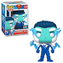 Superman Blue Pop! Vinyl Figure 2021 Convention Exclusive Standard