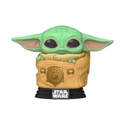 Funko- Pop Star Wars: The Mandalorian-Child w/Bag Figura Coleccionable