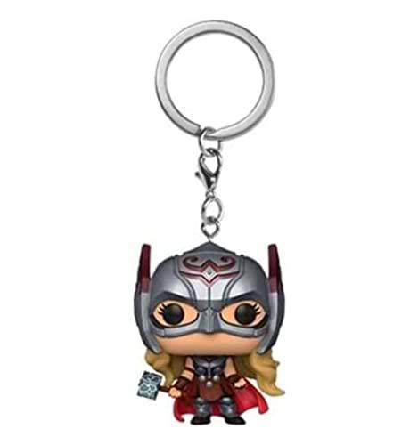 Funko Pop 62417 Keychain: Thor Love &amp; Thunder - Mighty Thor