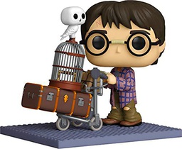 Funko 57360 POP Deluxe Harry Potter Anniversary- Harry Pushing Trolley