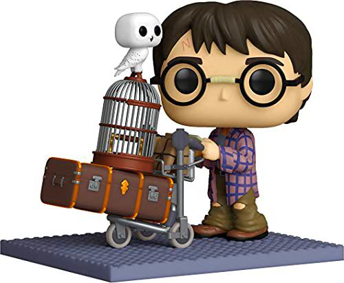 Funko 57360 POP Deluxe Harry Potter Anniversary- Harry Pushing Trolley