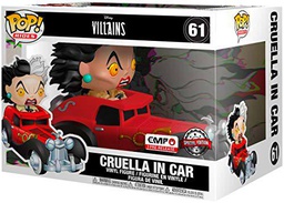 Funko One Hundred and One Dalmatians Cruella in Car Pop Rides Vinyl Figure 61 Pop! Standard