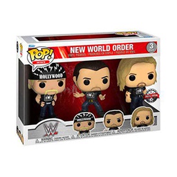 POP WWE Hollywood Hulk Hogan, Scott Hall &amp; Kevin Nash NWO Vinyl Figura 3 Pack