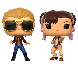 Funko Pop! Games Marvel vs Capcom Capitana Marvel Vs Chun-Li