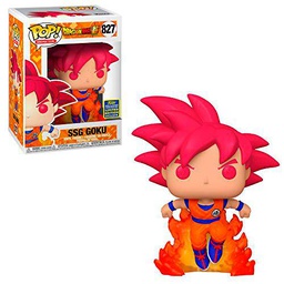 Funko Pop! 47865 Dragon Ball Super #827 Super Saiyan God Goku (2020 Summer Convention Exclusive)