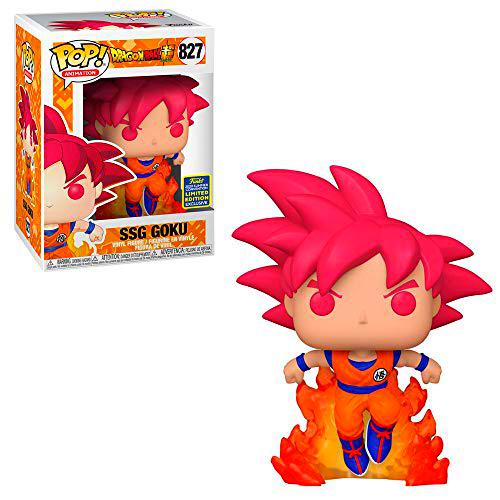 Funko Pop! 47865 Dragon Ball Super #827 Super Saiyan God Goku (2020 Summer Convention Exclusive)