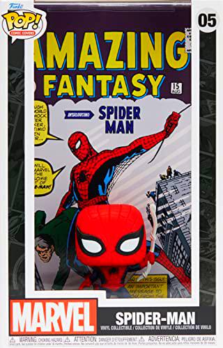 Funko Figura de vinilo de acción coleccionable de Pop Cover! Marvel: Amazing Spider-Man (Exc). 60931