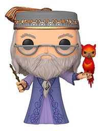 Funko- Pop Harry Potter: 10&quot; Dumbledore w/Fawkes S10 Figura Coleccionable