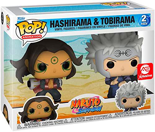 FUNKO POP! ANIMATION: Naruto - Hashirama &amp; Tobirama 2pk (AE Exclusive)