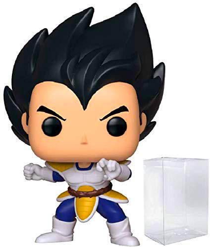 Funko Figura de vinilo de anime: Dragon Ball Z - Vegeta Pop! (incluye funda protectora compatible con caja de pop)