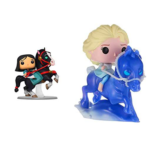 Funko - Pop Rides: Mulan on Khan Figura Coleccionable