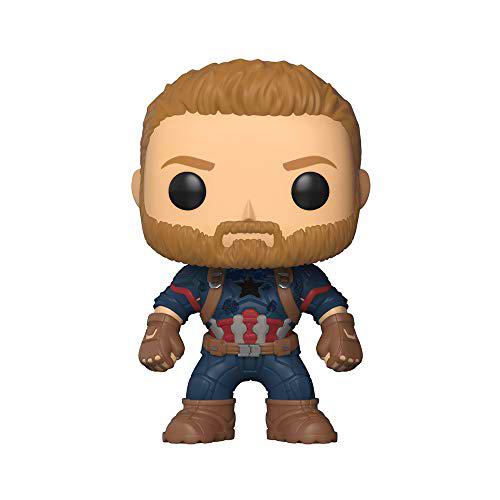 Funko Pop- Pop Marvel: Avengers: Infinity War-Captain America Figura De Vinilo