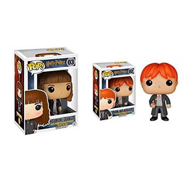 604592b Pop Vinyl 03 - Harry Potter Hermione (Playstation 4) + Funko 5859 Harry Potter Ron Weasley Pop Vinyl Figure