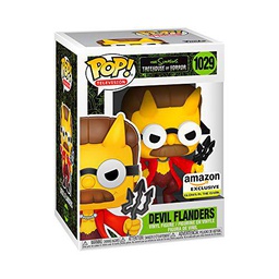 Pop! Animación: The Simpsons - Flanders du Diable, Brille en Le Negro