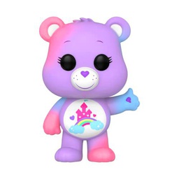 Funko Pop Animation: Care Bears 40- Care-a-Lot Bear w/(TRL)(GL) w/Chase