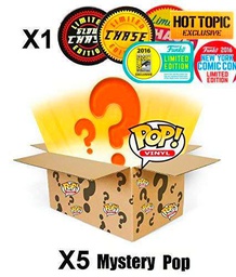 Funko SG_B071KCM11J_US Mystery 6 Pack Incluye 1 edición Limitada aleatoria