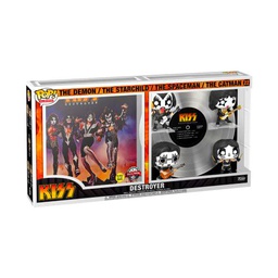 Funko- Figuras Pop Album Deluxe Kiss Destroyer Excluxive Albums