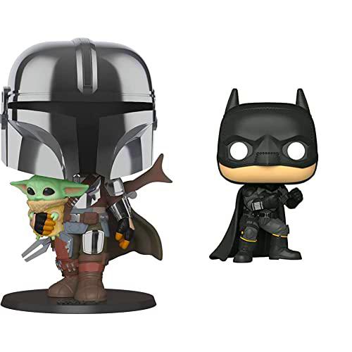 Funko 49931 Pop Star Wars: Mandalorian-10 mandaloriano (con Armadura cromada) Juguete Coleccionable