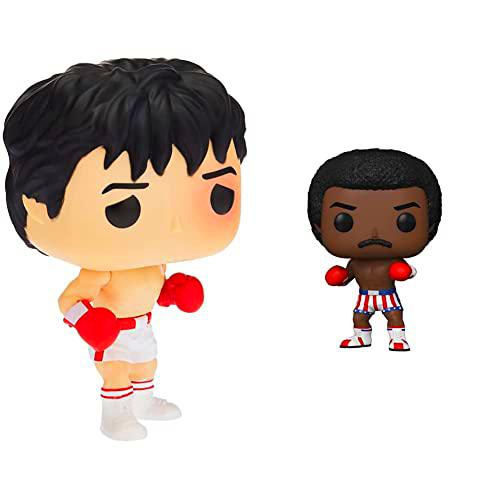 Funko Pop Movies: Rocky 45th- Rocky Balboa &amp; Figura Pop Rocky 45th Apollo Creed Vinyl