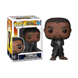 Funko Pop! Marvel: Black Panther - T'Challa #351 Bobble-Head Vinyl Figure