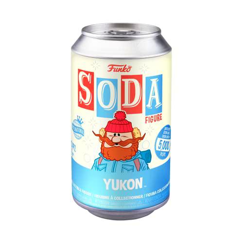 Funko Vinyl Soda: Rudolph- Yukon w/Chase(IE) 1 in 6 Chance of Receiving a Chase Variant (Styles May Vary), 58718