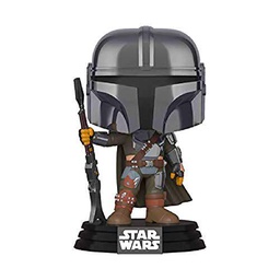 Funko Pop! Star Wars: The Mandalorian - Mandalorian (cromado)