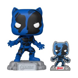 Funko Pop Marvel: Avengers 60th - Comic Black Panther w/Pin