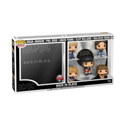 Funko- Figuras Pop Album Deluxe ACDC Back In Black Exclusive Albums