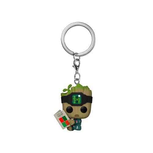 Funko: Pop Keychain: I Am Groot - Groot PJs w/Book