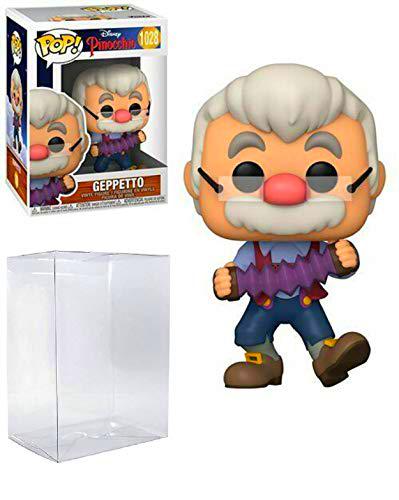 Geppetto Pop #1028 Disney Pinocchio Vinyl Figure (Bundled with EcoTek Protector to Protect Display Box)