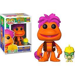 Funko GOBO w/ Doozer: Fraggle Rock x POP! TV Vinyl Figure &amp; 1 POP! Compatible PET Plastic Graphical Protector Bundle [#518 / 15041