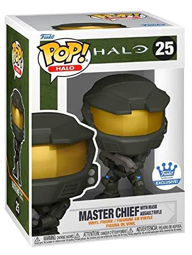 Funko POP! Halo | Master Chief - 25 | Protector exclusivo de Funko del 20 aniversario y caja incluye