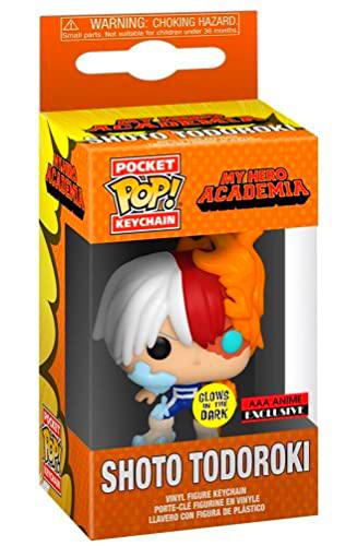 Funko My Hero Academia Shoto Todoroki (GITD) Pocket Pop Keychain (AAA Anime Exclusive)