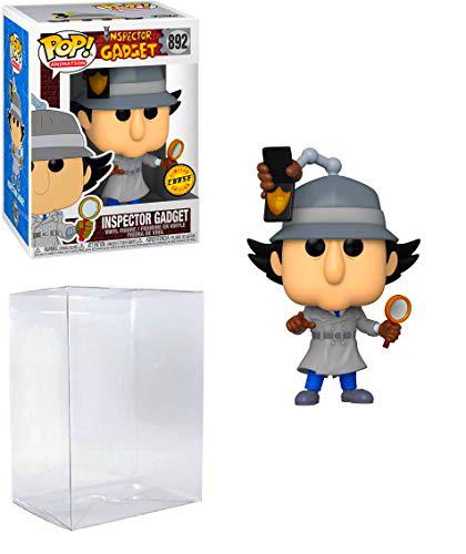 Inspector Gadget Chase Edition Pop #892 Pop Animation: Inspector Gadget Vinyl Figure (Bundled with EcoTEK Plastic Protector to Protect Display Box)