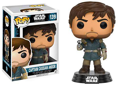 Funko Capitán Cassian Andor Figura de Vinilo, colección de Pop