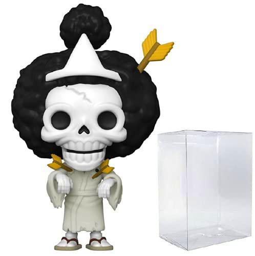 POP One Piece - Brook [Bonekichi] Funko Pop! Figura de vinilo (viene con funda protectora compatible con caja de pop)