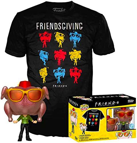 Funko Pop &amp; tee: Friends- Monica w/Turkey- Small