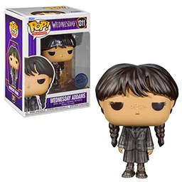 Funko Pop Wednesday Addams 1311 Metallic Hot Topic Exclusive