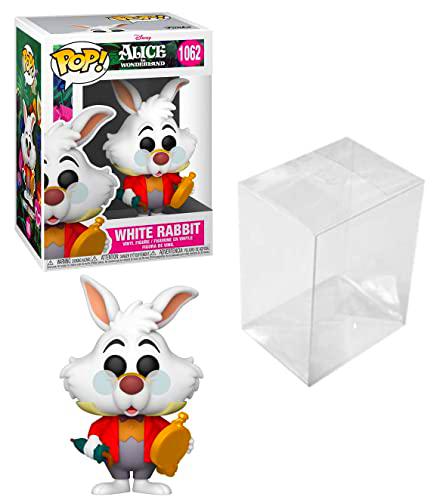 Figura de vinilo de conejo blanco con reloj Pop #1062