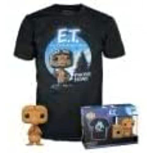 Funko Pop &amp; tee: E.T.- E.T. w/Reeses- Small