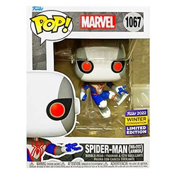 Funko Marvel Spider-Man Bug-Eyes Armour Pop! Vinyl Limited Edition Exclusive Bobble-Head Figure Collectible