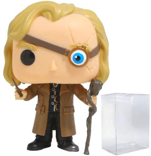 Harry Potter - Mad-Eye Moody Funko Pop! Figura de vinilo (encuadernada con funda protectora compatible con PopBox)