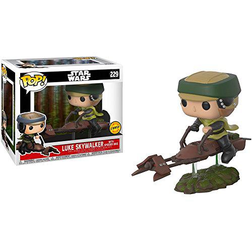 Funko Luke Skywalker w/Speeder Bike (Chase Edition) POP! x Star Wars