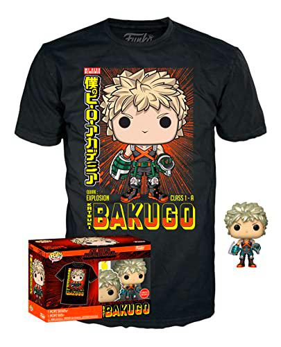 Funko Pop! Pop &amp; Tee: My Hero Academia - Katsuki Bakugo