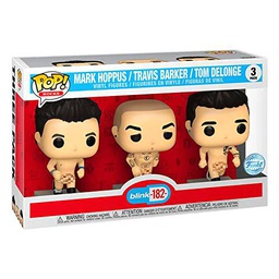 FUNKO POP Rocks Mark Hoppus, Travis Barker &amp; Tom Delonge